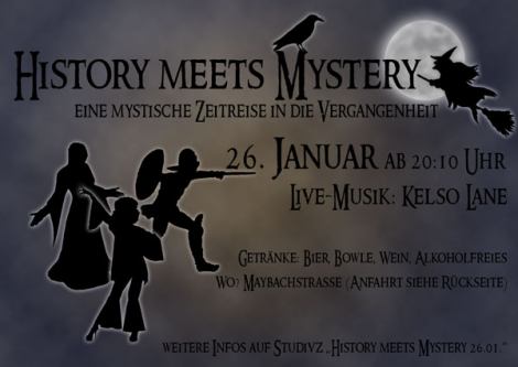 History meets mistery 26.01.08 Maybachstrasse